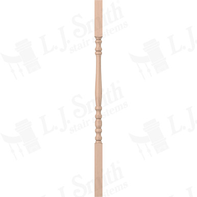 L.J. Smith 1-1/4" Square Top Baluster · LJ-5004ND-M 31 — stair parts selection with LeviArs Design & Remodeling