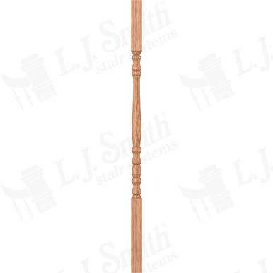 L.J. Smith 1-1/4" Square Top Baluster · LJ-5004ND-O 31 — stair parts selection with LeviArs Design & Remodeling