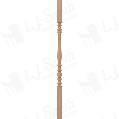 L.J. Smith 1-1/4" Square Top Baluster · LJ-5004ND-P 31 — stair parts selection with LeviArs Design & Remodeling