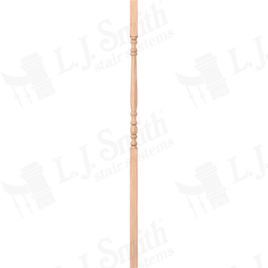 L.J. Smith 1-1/4" Square Top Baluster · LJ-5006-H 42 — stair parts selection with LeviArs Design & Remodeling