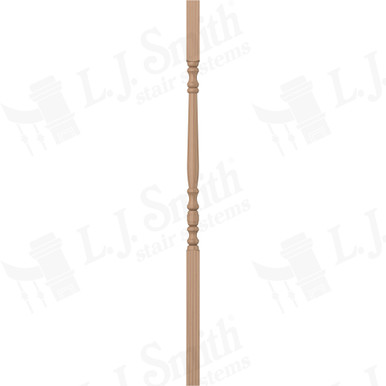 L.J. Smith 1-1/4" Square Top Baluster · LJ-5006-P 36 — stair parts selection with LeviArs Design & Remodeling