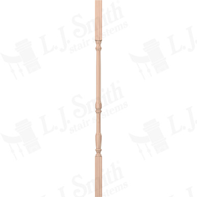 L.J. Smith 1-1/4" Square Top Baluster · LJ-5067-B 34 — stair parts selection with LeviArs Design & Remodeling