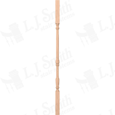L.J. Smith 1-1/4" Square Top Baluster · LJ-5067-H 34 — stair parts selection with LeviArs Design & Remodeling