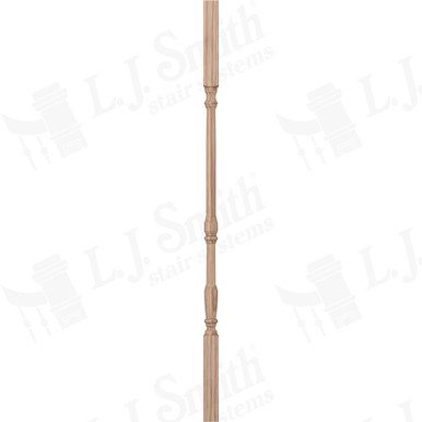 L.J. Smith 1-1/4" Square Top Baluster · LJ-5067-HK 34 — stair parts selection with LeviArs Design & Remodeling