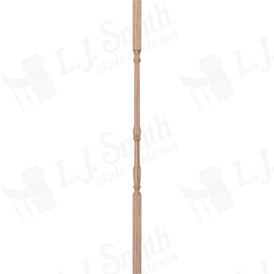 L.J. Smith 1-1/4" Square Top Baluster · LJ-5067-HK 38 — stair parts selection with LeviArs Design & Remodeling
