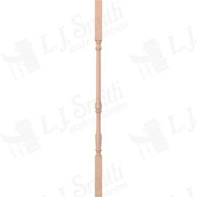 L.J. Smith 1-1/4" Square Top Baluster · LJ-5067-HM 34 — stair parts selection with LeviArs Design & Remodeling