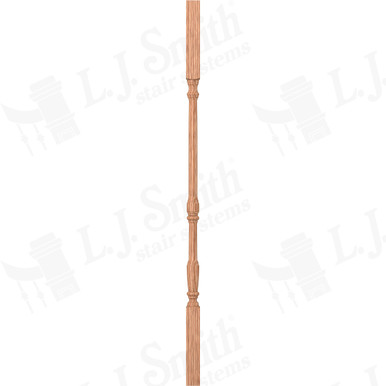 L.J. Smith 1-1/4" Square Top Baluster · LJ-5067-O 34 — stair parts selection with LeviArs Design & Remodeling