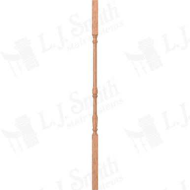L.J. Smith 1-1/4" Square Top Baluster · LJ-5067-O 38 — stair parts selection with LeviArs Design & Remodeling