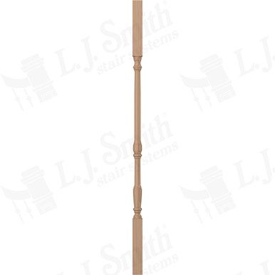 L.J. Smith 1-1/4" Square Top Baluster · LJ-5067-P 34 — stair parts selection with LeviArs Design & Remodeling