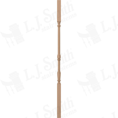 L.J. Smith 1-1/4" Square Top Baluster · LJ-5067-P 38 — stair parts selection with LeviArs Design & Remodeling