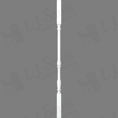 L.J. Smith 1-1/4" Square Top Baluster · LJ-5067-PRG 34 — stair parts selection with LeviArs Design & Remodeling