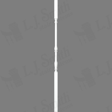 L.J. Smith 1-1/4" Square Top Baluster · LJ-5067-PRG 42 — stair parts selection with LeviArs Design & Remodeling