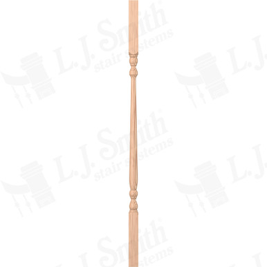 L.J. Smith 1-1/4" Square Top Baluster · LJ-5089-H 34 — stair parts selection with LeviArs Design & Remodeling