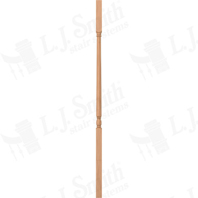 L.J. Smith 1-1/4" Square Top Baluster · LJ-5141-AL 42 — stair parts selection with LeviArs Design & Remodeling