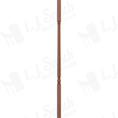 L.J. Smith 1-1/4" Square Top Baluster · LJ-5141-C 38 — stair parts selection with LeviArs Design & Remodeling