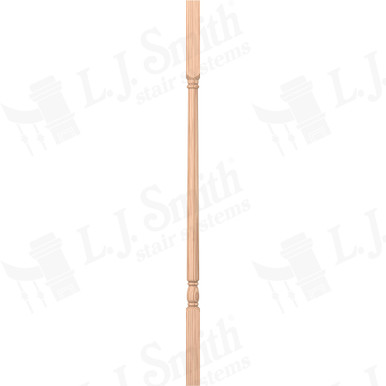 L.J. Smith 1-1/4" Square Top Baluster · LJ-5141-H 34 — stair parts selection with LeviArs Design & Remodeling
