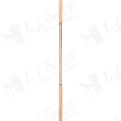 L.J. Smith 1-1/4" Square Top Baluster · LJ-5141-H 38 — stair parts selection with LeviArs Design & Remodeling