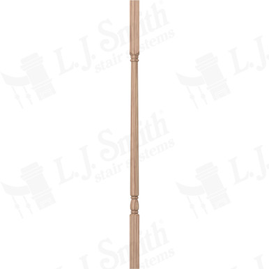 L.J. Smith 1-1/4" Square Top Baluster · LJ-5141-HK 34 — stair parts selection with LeviArs Design & Remodeling