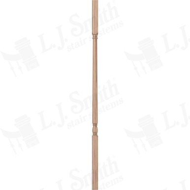 L.J. Smith 1-1/4" Square Top Baluster · LJ-5141-HK 38 — stair parts selection with LeviArs Design & Remodeling