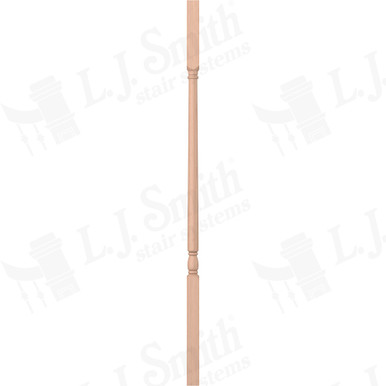 L.J. Smith 1-1/4" Square Top Baluster · LJ-5141-HM 38 — stair parts selection with LeviArs Design & Remodeling