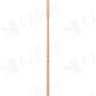 L.J. Smith 1-1/4" Square Top Baluster · LJ-5141-HM 42 — stair parts selection with LeviArs Design & Remodeling