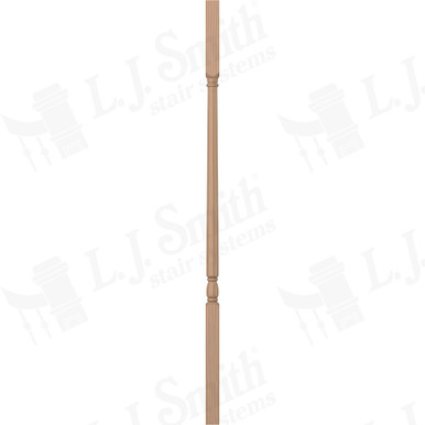 L.J. Smith 1-1/4" Square Top Baluster · LJ-5141-P 38 — stair parts selection with LeviArs Design & Remodeling