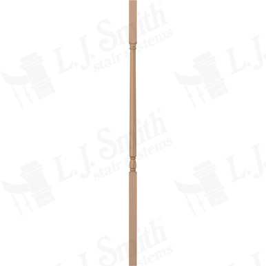 L.J. Smith 1-1/4" Square Top Baluster · LJ-5141-P 42 — stair parts selection with LeviArs Design & Remodeling