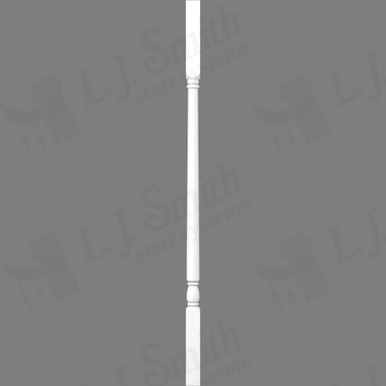 L.J. Smith 1-1/4" Square Top Baluster · LJ-5141-PRG 34 — stair parts selection with LeviArs Design & Remodeling