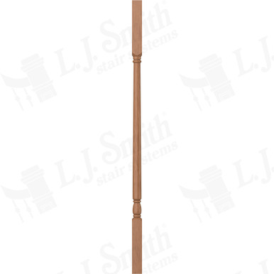 L.J. Smith 1-1/4" Square Top Baluster · LJ-5141-WO 34 — stair parts selection with LeviArs Design & Remodeling