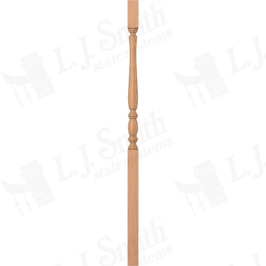 L.J. Smith 1-1/4" Square Top Baluster · LJP-2405-AL 42 — stair parts selection with LeviArs Design & Remodeling