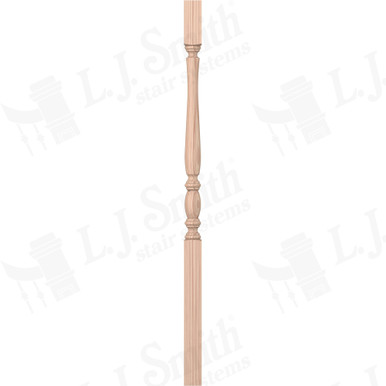 L.J. Smith 1-1/4" Square Top Baluster · LJP-2405-B 38 — stair parts selection with LeviArs Design & Remodeling