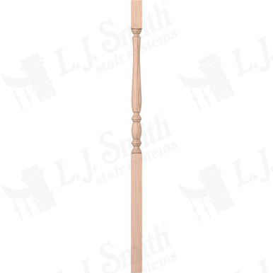 L.J. Smith 1-1/4" Square Top Baluster · LJP-2405-B 42 — stair parts selection with LeviArs Design & Remodeling