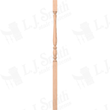 L.J. Smith 1-1/4" Square Top Baluster · LJP-2405-H 42 — stair parts selection with LeviArs Design & Remodeling