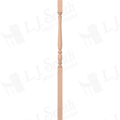 L.J. Smith 1-1/4" Square Top Baluster · LJP-2405-HM 42 — stair parts selection with LeviArs Design & Remodeling