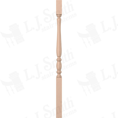 L.J. Smith 1-1/4" Square Top Baluster · LJP-2405-M 36 — stair parts selection with LeviArs Design & Remodeling