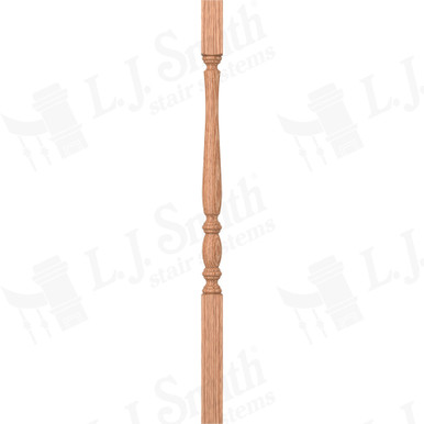L.J. Smith 1-1/4" Square Top Baluster · LJP-2405-O 34 — stair parts selection with LeviArs Design & Remodeling