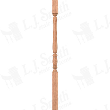 L.J. Smith 1-1/4" Square Top Baluster · LJP-2405-O 36 — stair parts selection with LeviArs Design & Remodeling