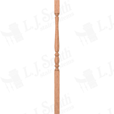 L.J. Smith 1-1/4" Square Top Baluster · LJP-2405-O 38 — stair parts selection with LeviArs Design & Remodeling