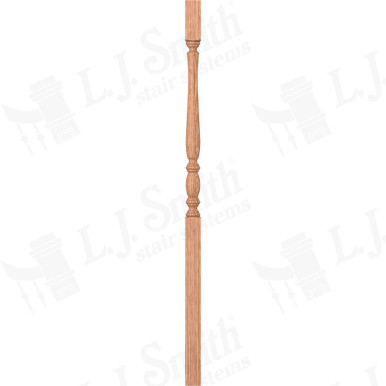 L.J. Smith 1-1/4" Square Top Baluster · LJP-2405-O 42 — stair parts selection with LeviArs Design & Remodeling