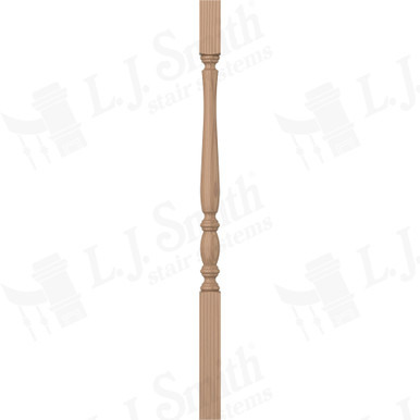 L.J. Smith 1-1/4" Square Top Baluster · LJP-2405-P 34 — stair parts selection with LeviArs Design & Remodeling