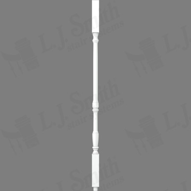 L.J. Smith 1-1/4" Square Top Baluster · S-5067-PRG 34 — stair parts selection with LeviArs Design & Remodeling