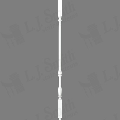 L.J. Smith 1-1/4" Square Top Baluster · S-5067-PRG 39 — stair parts selection with LeviArs Design & Remodeling