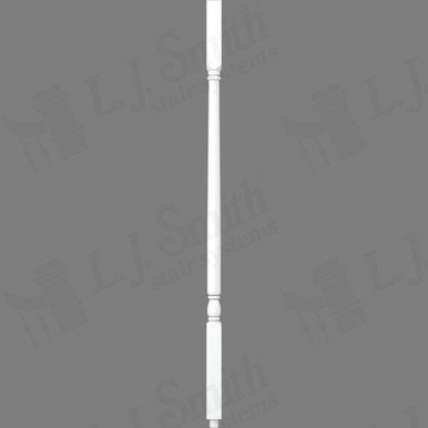 L.J. Smith 1-1/4" Square Top Baluster · S-5141-PRG 36 — stair parts selection with LeviArs Design & Remodeling