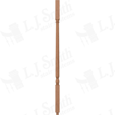 L.J. Smith 1-1/4" Square Top Baluster · S-5141-WO 34 — stair parts selection with LeviArs Design & Remodeling