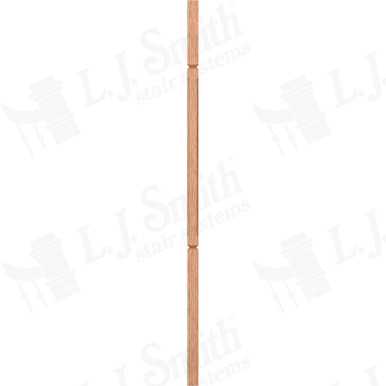 L.J. Smith 1-1/4" Square V-Groove Baluster · LJC-5060V-O 42 — stair parts selection with LeviArs Design & Remodeling
