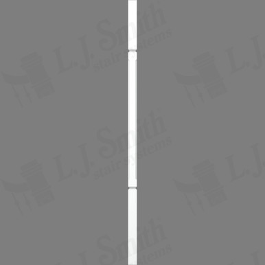 L.J. Smith 1-1/4" Square V-Groove Baluster · LJC-5060V-PRG 38 — stair parts selection with LeviArs Design & Remodeling
