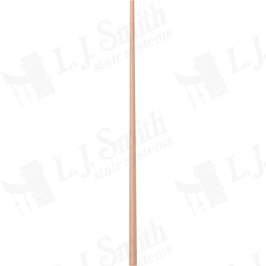 L.J. Smith 1-1/8" Pin Top Baluster · LJ-5040-HM 38 — stair parts selection with LeviArs Design & Remodeling