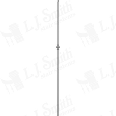 L.J. Smith 1/2" Hollow Iron Baluster · LIH-HOL1KNUC44-MN — stair parts selection with LeviArs Design & Remodeling