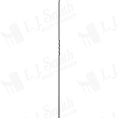 L.J. Smith 1/2" Hollow Iron Baluster · LIH-HOL1TW44-MN — stair parts selection with LeviArs Design & Remodeling