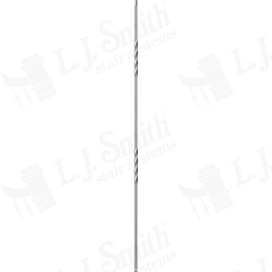 L.J. Smith 1/2" Hollow Iron Baluster · LIH-HOLDBLTW44-MN — stair parts selection with LeviArs Design & Remodeling